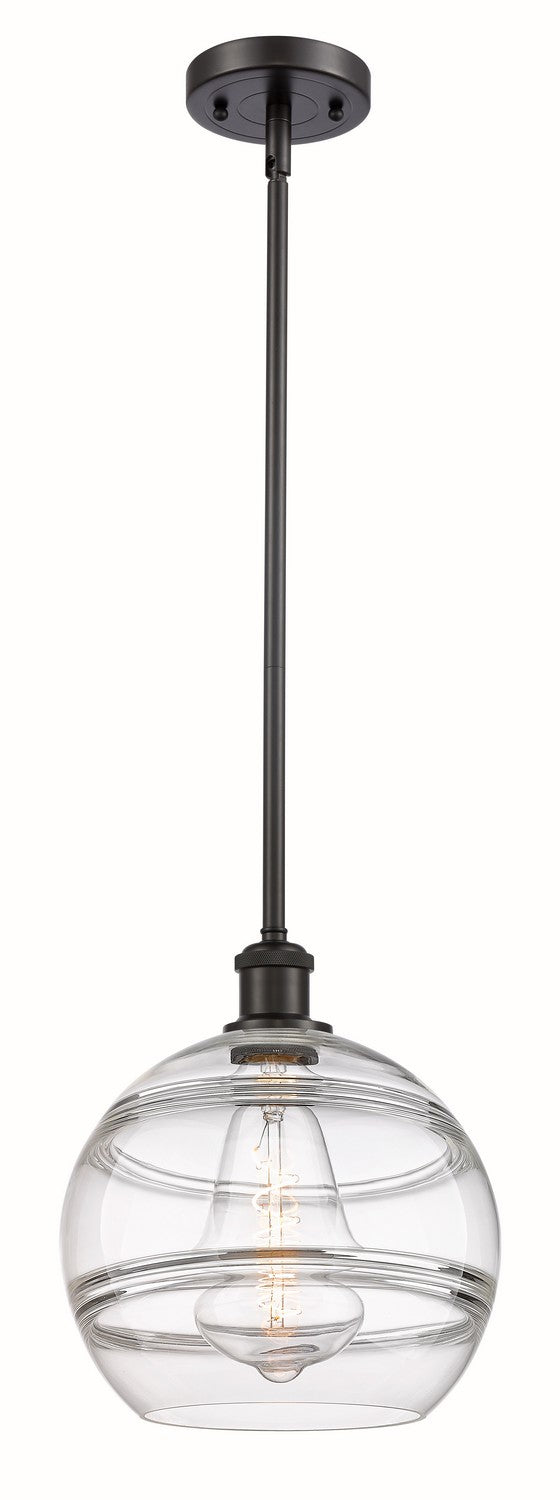 Innovations 516-1S-OB-G556-10CL One Light Mini Pendant, Oil Rubbed Bronze