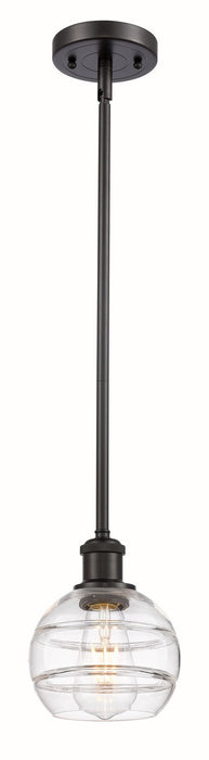 Innovations 516-1S-OB-G556-6CL One Light Mini Pendant, Oil Rubbed Bronze