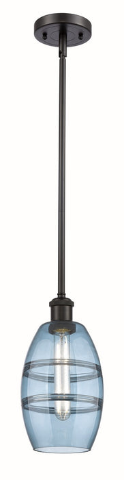 Innovations 516-1S-OB-G557-6BL One Light Mini Pendant, Oil Rubbed Bronze