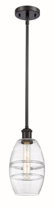 Innovations 516-1S-OB-G557-6CL One Light Mini Pendant, Oil Rubbed Bronze