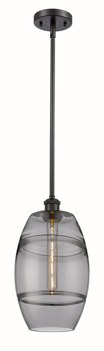 Innovations 516-1S-OB-G557-8SM One Light Mini Pendant, Oil Rubbed Bronze