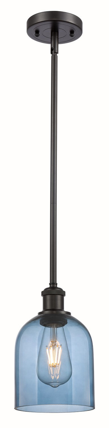 Innovations 516-1S-OB-G558-6BL One Light Mini Pendant, Oil Rubbed Bronze