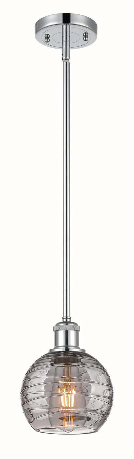 Innovations 516-1S-PC-G1213-6SM One Light Mini Pendant, Polished Chrome