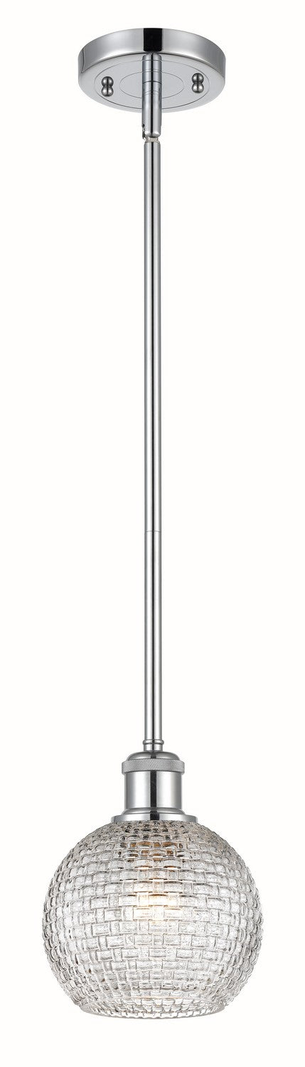 Innovations 516-1S-PC-G122C-6CL One Light Mini Pendant, Polished Chrome