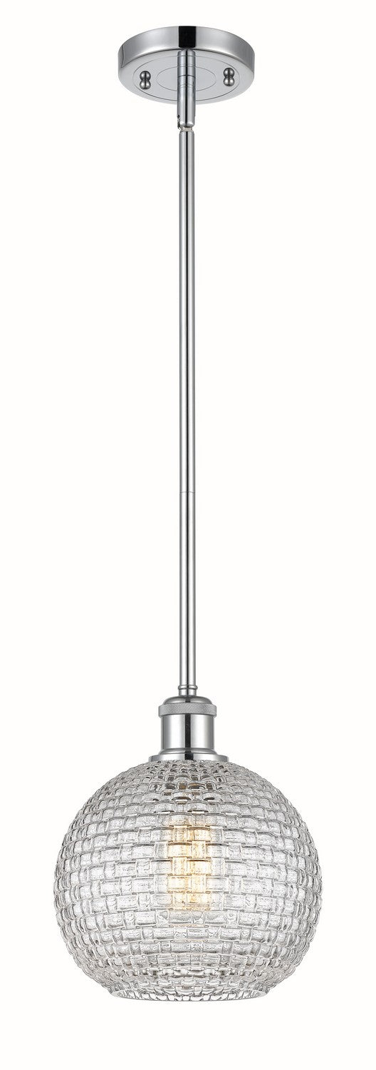 Innovations 516-1S-PC-G122C-8CL One Light Mini Pendant, Polished Chrome