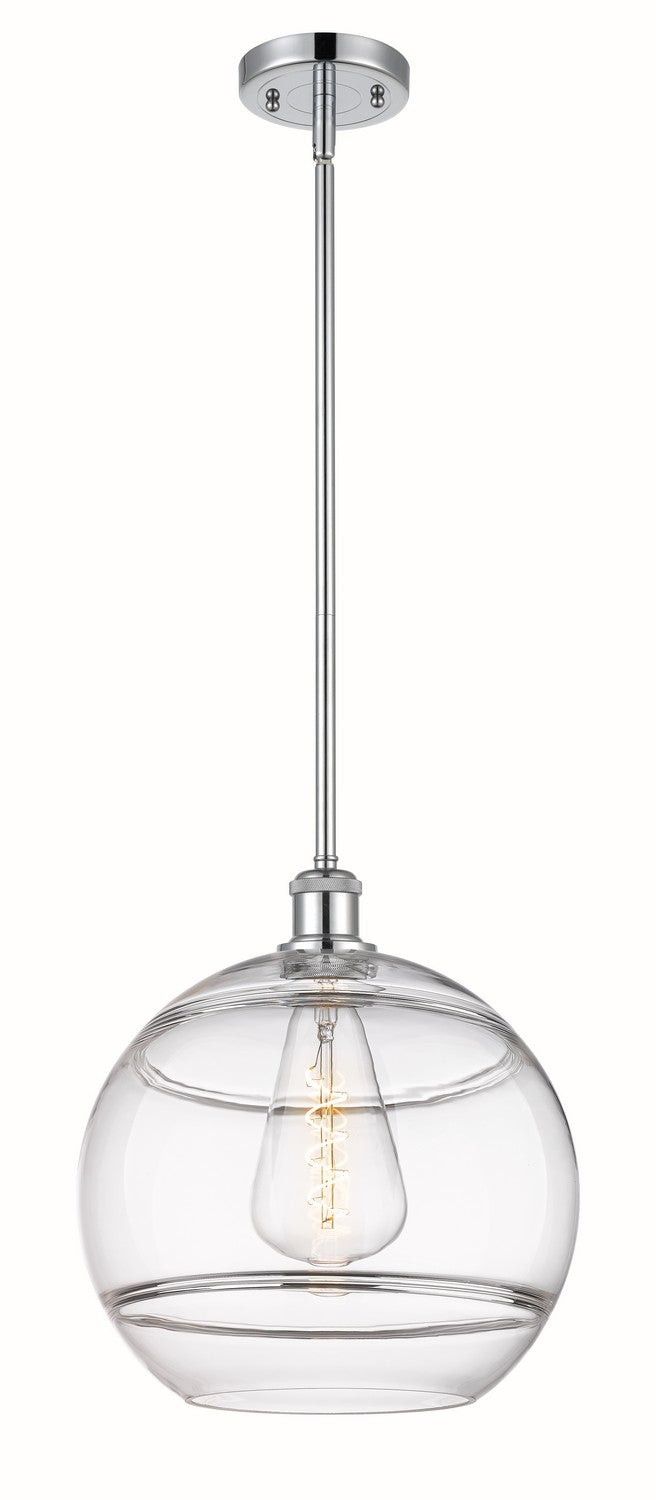 Innovations 516-1S-PC-G556-12CL One Light Mini Pendant, Polished Chrome