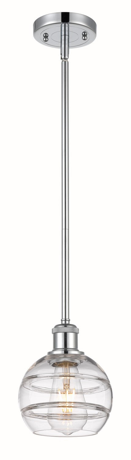 Innovations 516-1S-PC-G556-6CL One Light Mini Pendant, Polished Chrome