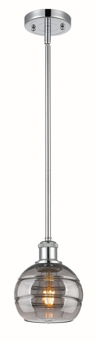 Innovations 516-1S-PC-G556-6SM One Light Mini Pendant, Polished Chrome