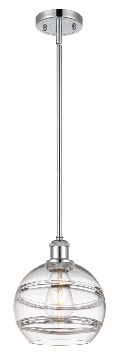 Innovations 516-1S-PC-G556-8CL One Light Mini Pendant, Polished Chrome