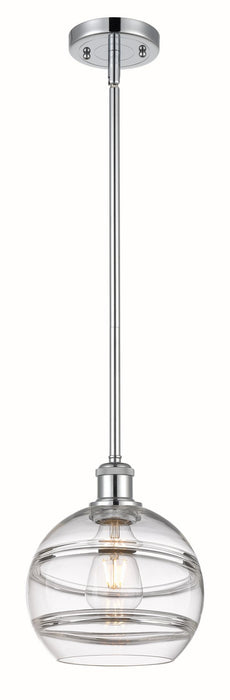 Innovations 516-1S-PC-G556-8CL One Light Mini Pendant, Polished Chrome