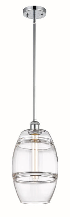 Innovations 516-1S-PC-G557-8CL One Light Mini Pendant, Polished Chrome
