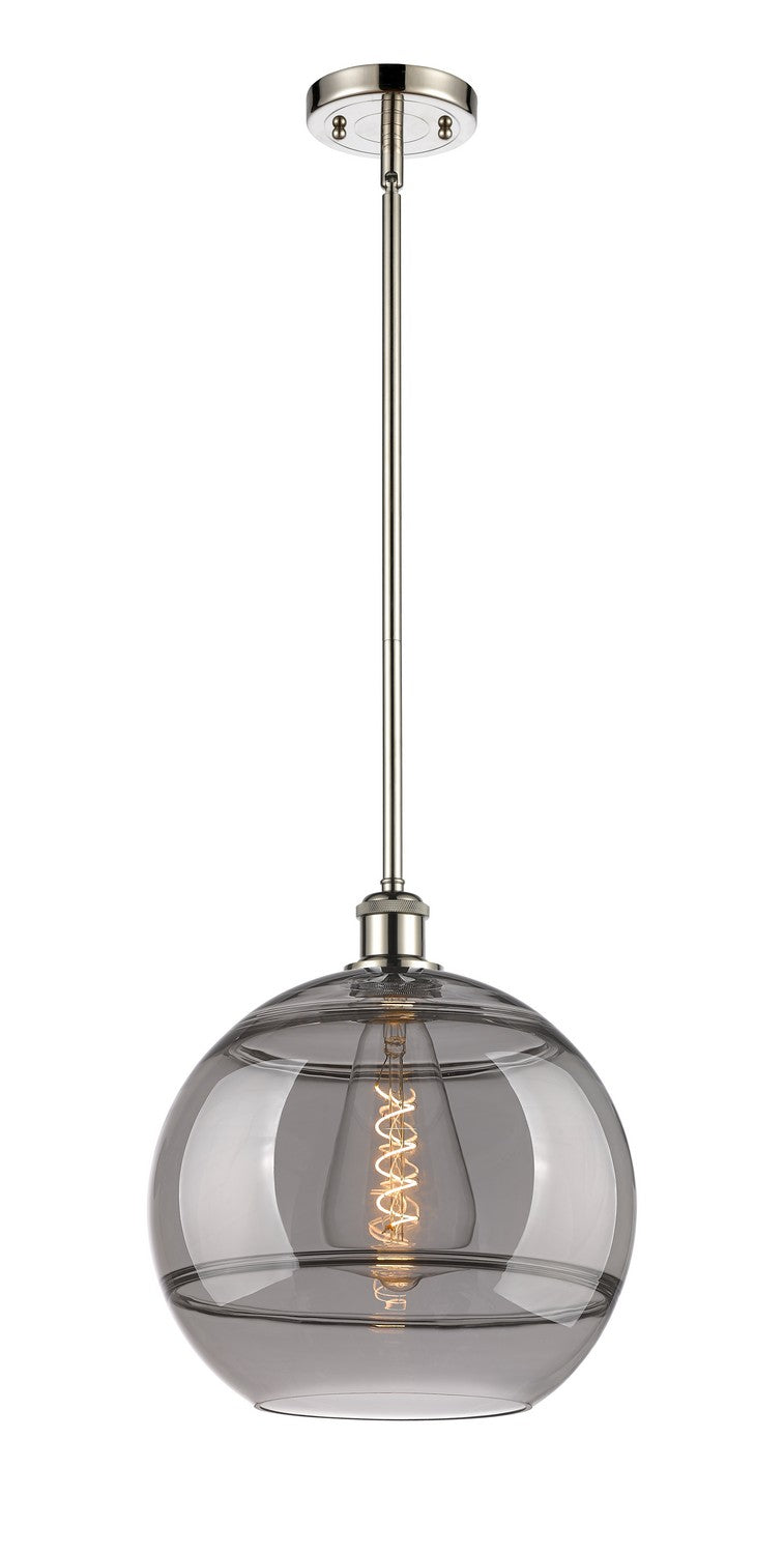 Innovations 516-1S-PN-G556-12SM One Light Mini Pendant, Polished Nickel