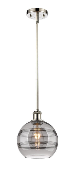 Innovations 516-1S-PN-G556-8SM One Light Mini Pendant, Polished Nickel