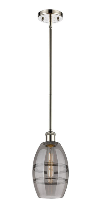 Innovations 516-1S-PN-G557-6SM One Light Mini Pendant, Polished Nickel