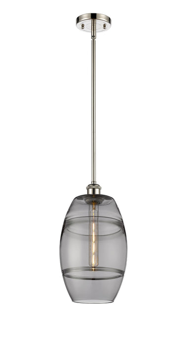 Innovations 516-1S-PN-G557-8SM One Light Mini Pendant, Polished Nickel