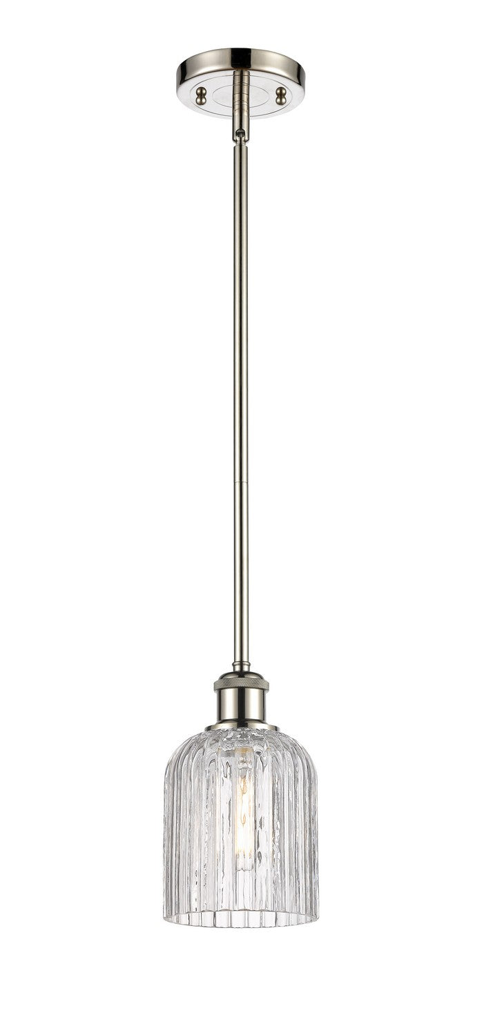 Innovations 516-1S-PN-G559-5CL One Light Mini Pendant, Polished Nickel
