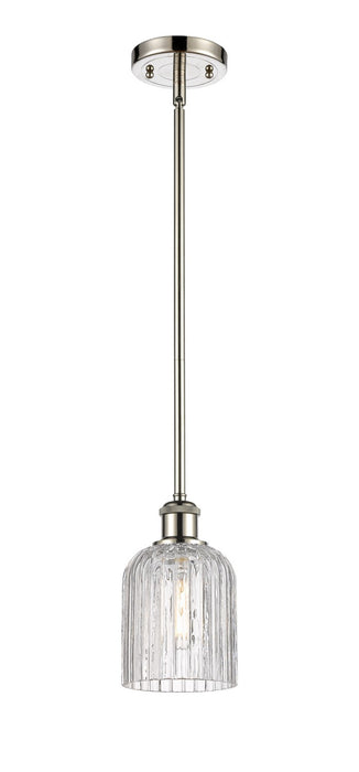 Innovations 516-1S-PN-G559-5CL One Light Mini Pendant, Polished Nickel