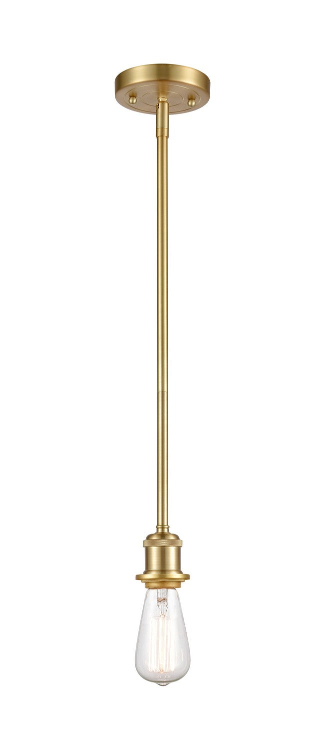 Innovations 516-1S-SG One Light Mini Pendant, Satin Gold