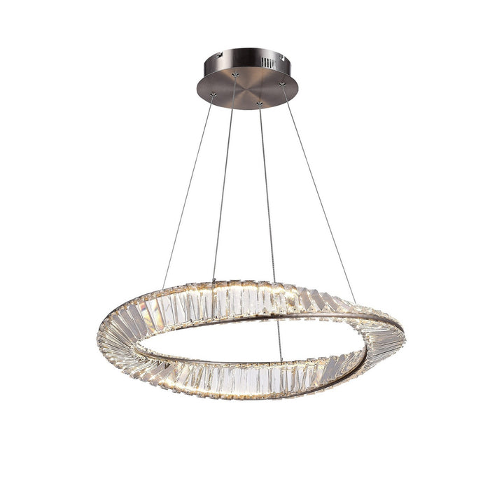 Artcraft AC6720SN LED Pendant, Satin Nickel