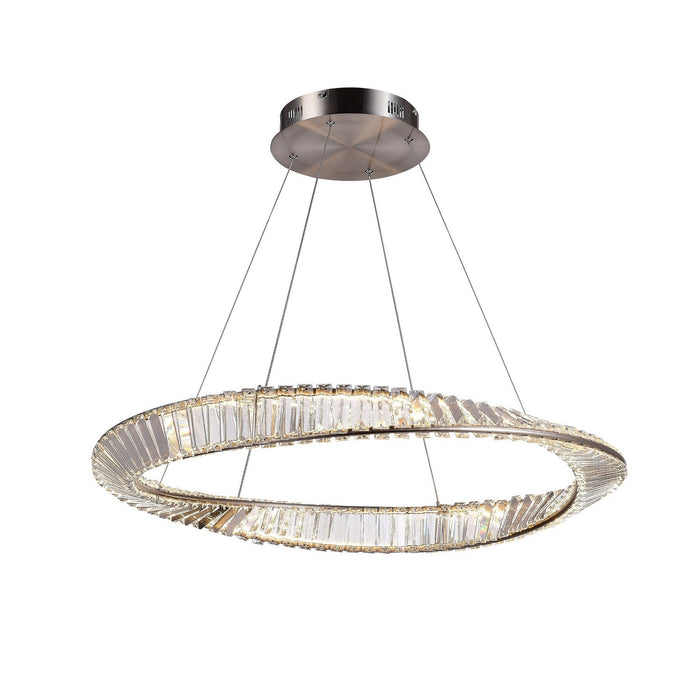 Artcraft AC6721SN LED Pendant, Satin Nickel