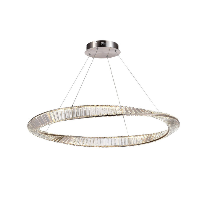 Artcraft AC6722SN LED Pendant, Satin Nickel