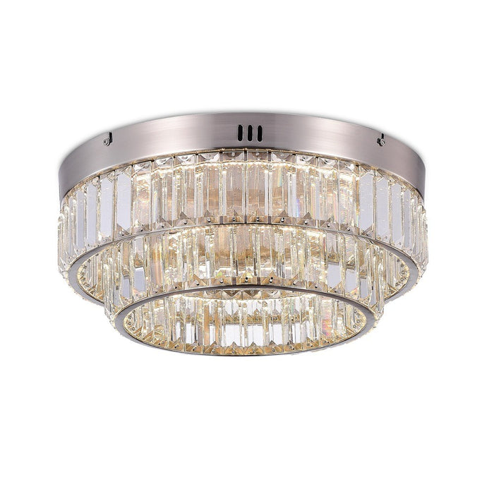 Artcraft AC6725SN LED Flush Mount, Satin Nickel