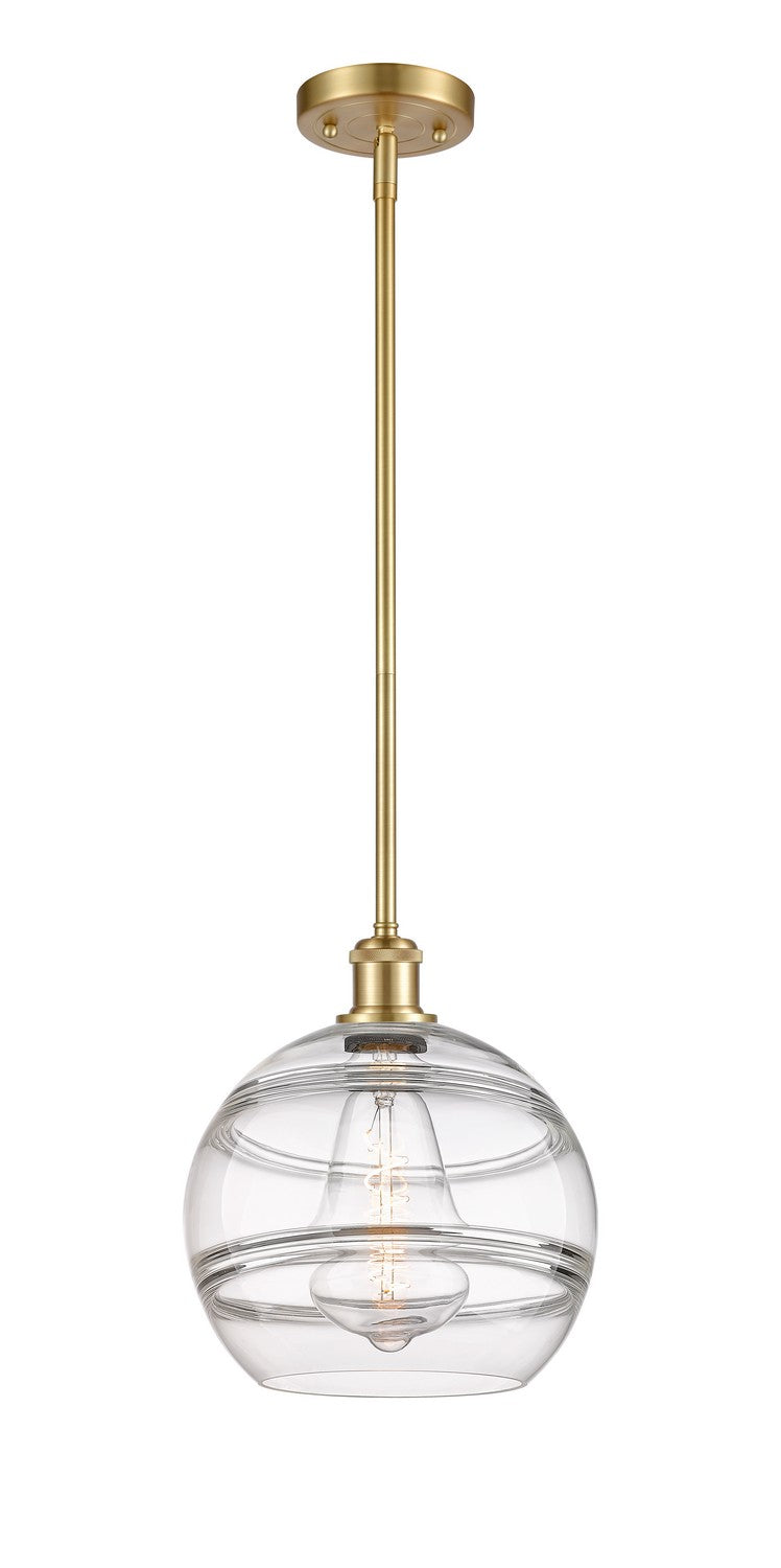 Innovations 516-1S-SG-G556-10CL One Light Mini Pendant, Satin Gold