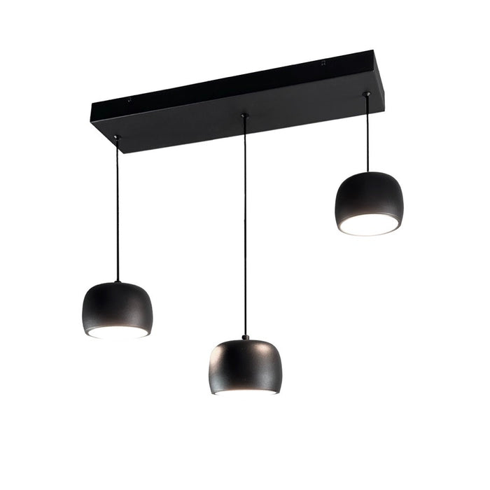 Artcraft AC6783BK LED Pendant, Black