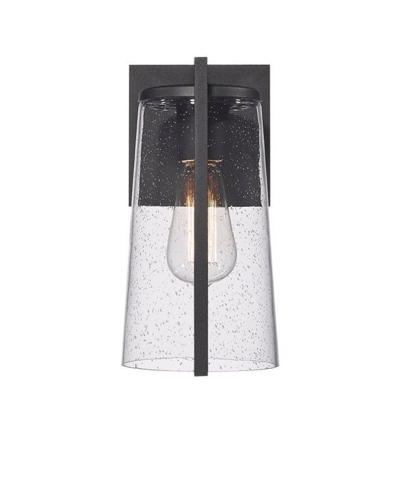 Artcraft AC8820BK One Light Outdoor Wall Sconce, Black