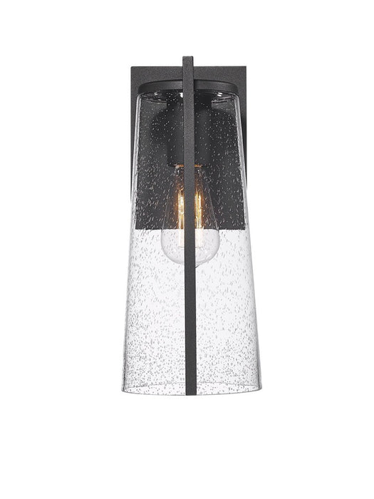 Artcraft AC8821BK One Light Outdoor Wall Sconce, Black