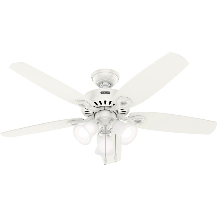 Hunter 52730 52" Ceiling Fan, Fresh White