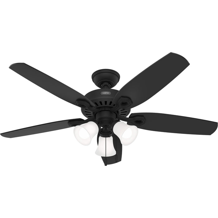 Hunter 52731 52" Ceiling Fan, Matte Black