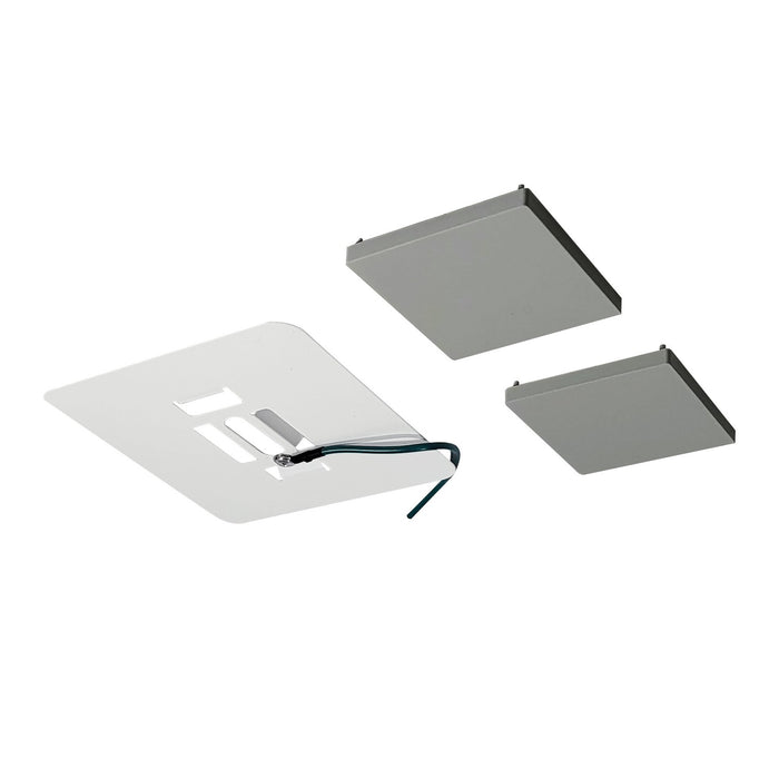 Nora Lighting NLIN-JBCA Surface Mount Kit, Aluminum