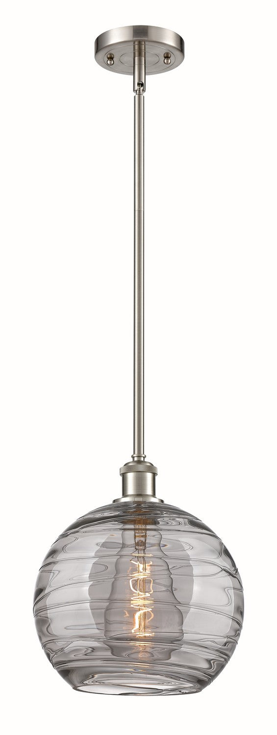 Innovations 516-1S-SN-G1213-10SM One Light Mini Pendant, Brushed Satin Nickel