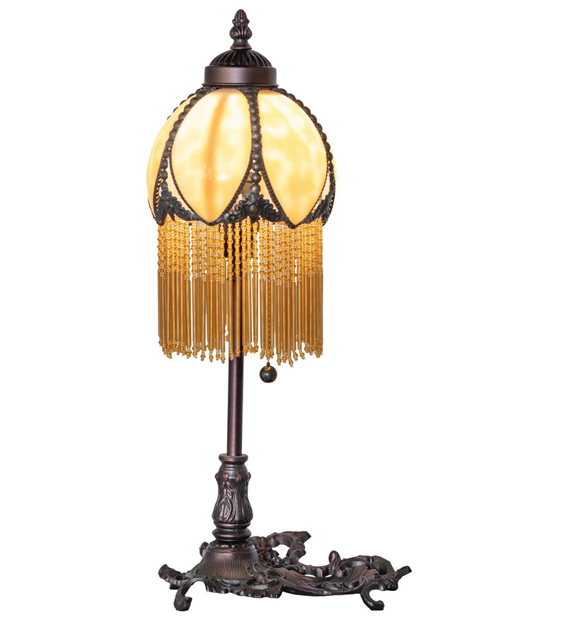 Meyda Tiffany 267764 One Light Vanity Tray, Mahogany Bronze