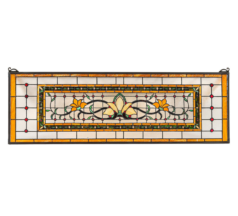 Meyda Tiffany 267771 Window, Craftsman Brown