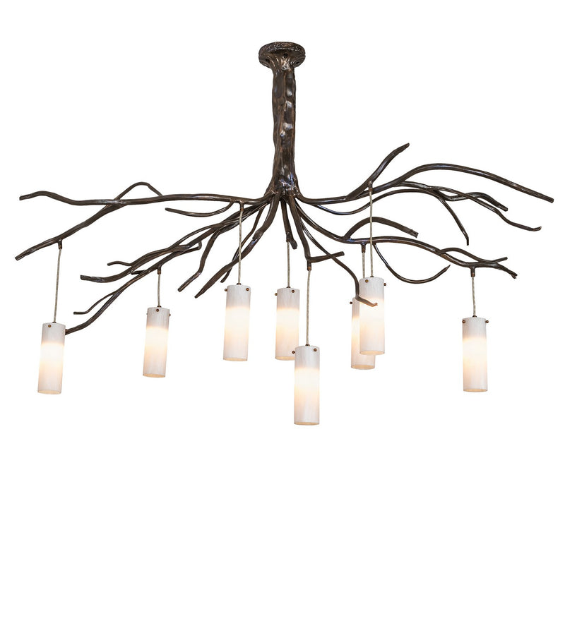 Meyda Tiffany 260682 LED Chandelier, Dark Burnished Antique Copper
