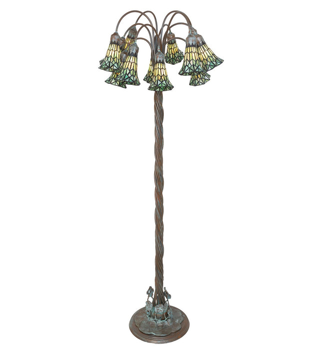 Meyda Tiffany 262126 12 Light Floor Lamp, Bronze