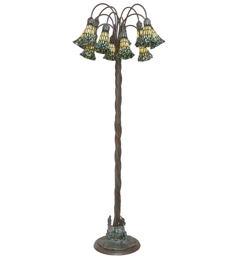 Meyda Tiffany 262126 12 Light Floor Lamp, Bronze