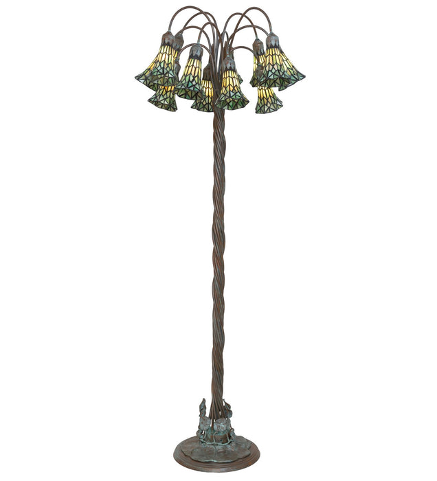 Meyda Tiffany 262126 12 Light Floor Lamp, Bronze