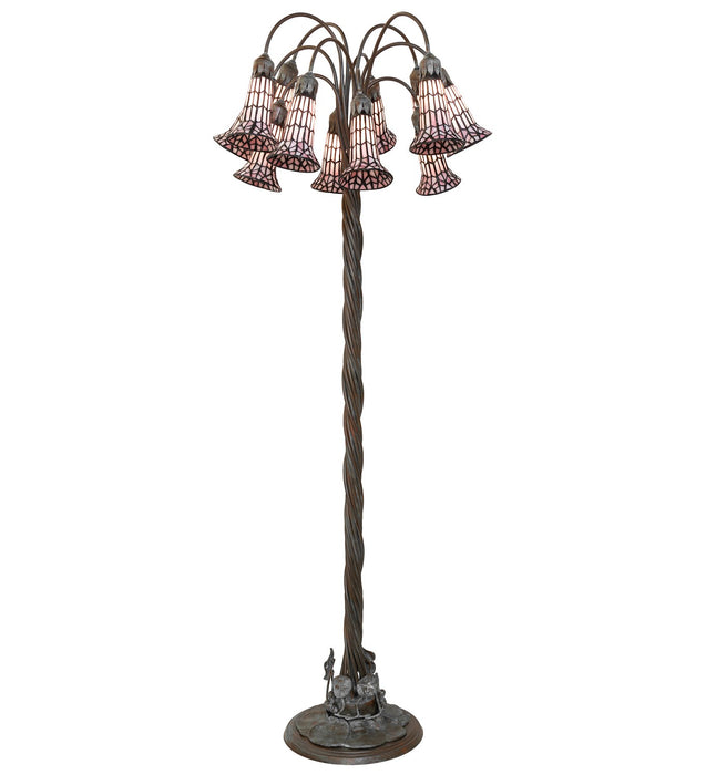 Meyda Tiffany 262127 12 Light Floor Lamp, Bronze