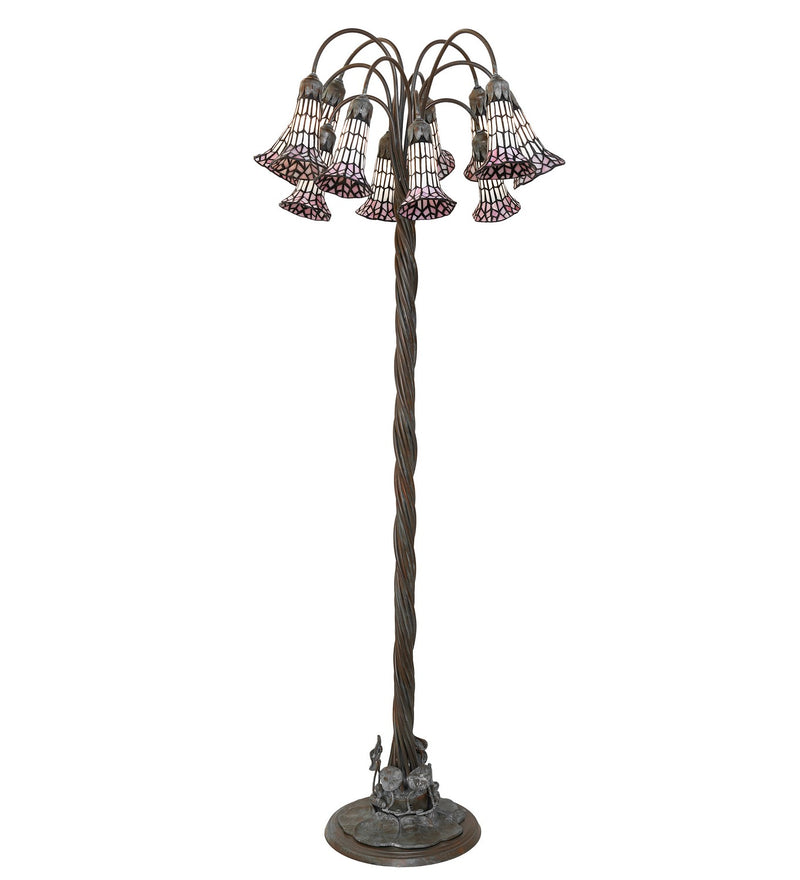 Meyda Tiffany 262128 12 Light Floor Lamp, Bronze