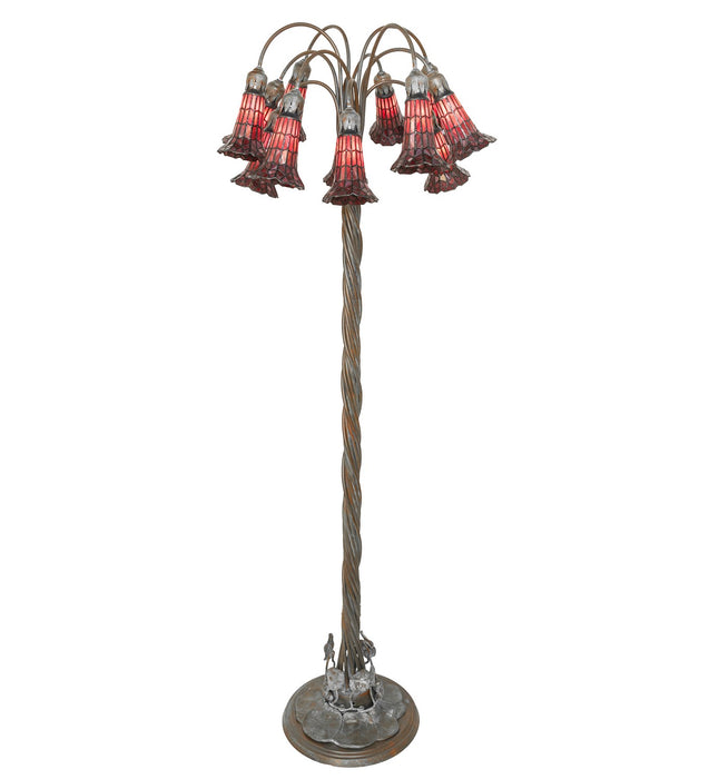 Meyda Tiffany 262129 12 Light Floor Lamp, Bronze