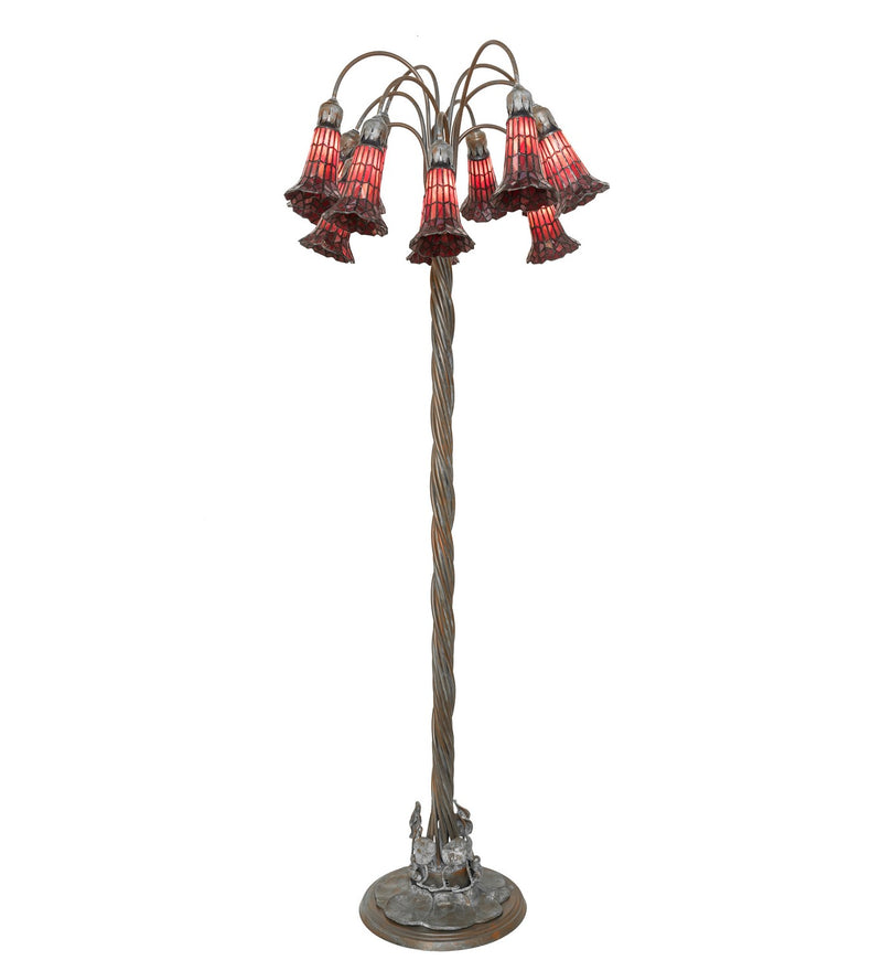 Meyda Tiffany 262129 12 Light Floor Lamp, Bronze