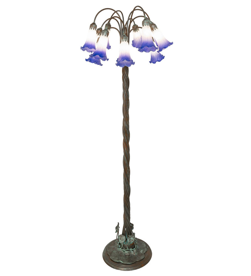 Meyda Tiffany 262131 12 Light Floor Lamp, Bronze