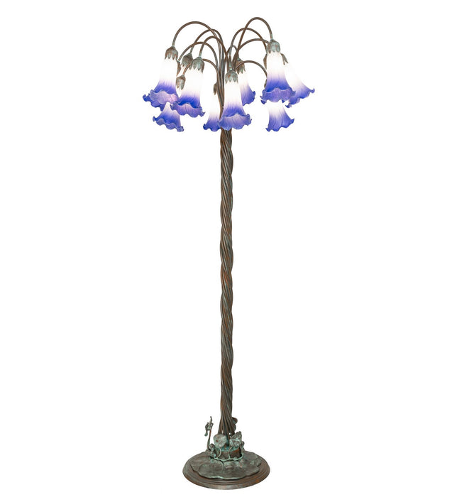 Meyda Tiffany 262131 12 Light Floor Lamp, Bronze