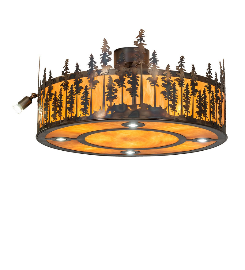Meyda Tiffany 265344 LED Pendant, Light Burnished Antique Copper