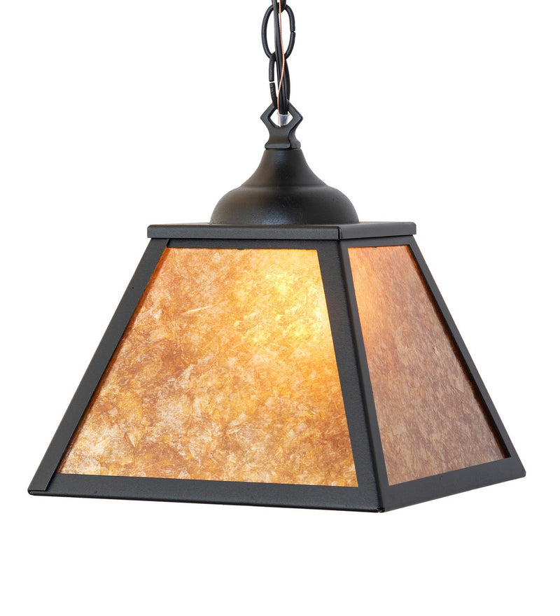Meyda Tiffany 265716 One Light Wall Sconce, Textured Black