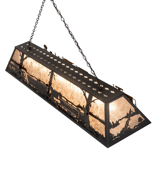 Meyda Tiffany 265807 11 Light Pendant, Old Wrought Iron