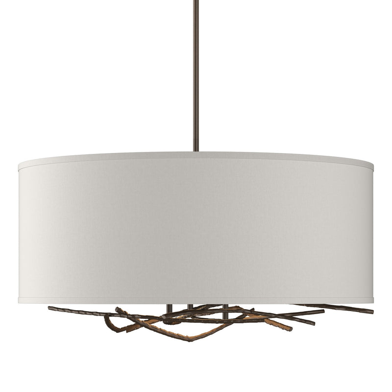 Hubbardton Forge 137665-SKT-MULT-05-SE2201 Three Light Pendant, Bronze